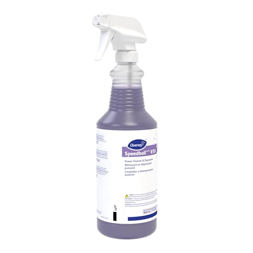 Diversey Speedball Power Cleaner & Degreaser, RTU Spray, 32 oz - size: 32 Fl Oz (Pack of 1)