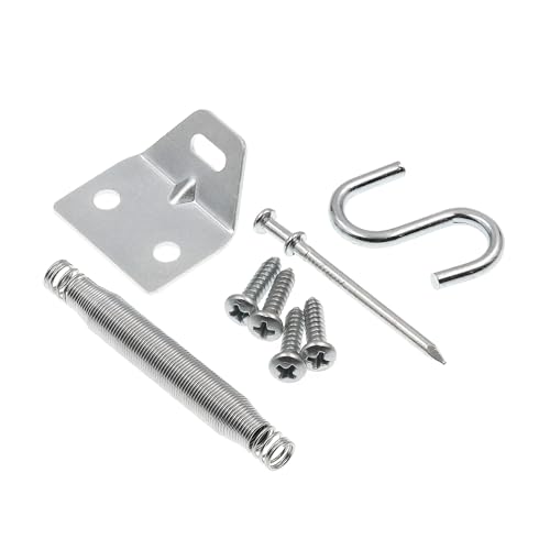 Prime-Line Storm Door Protector Chain & Spring, Aluminum (Single Pack) - color: Aluminum