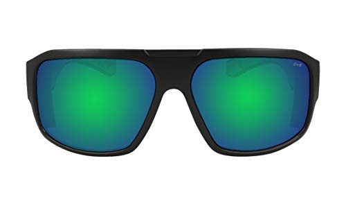 BOMBER Men's Mega Bomb - color: Green Mirror Lens