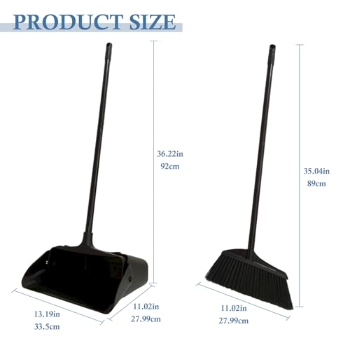 Broom and Dustpan Set, Dust Pan and Broom Combo