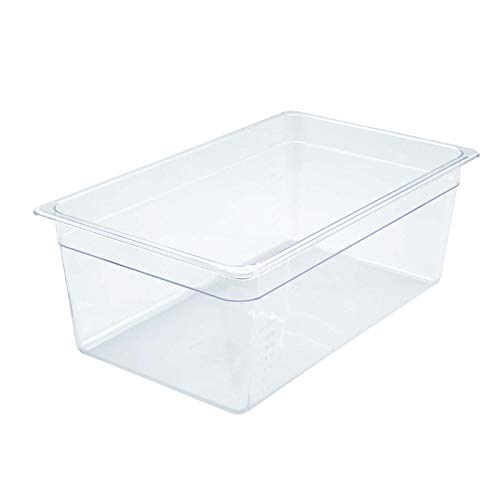 Winco Full Size Plastic Food Pan - size: Full Size, style: 8" Deep