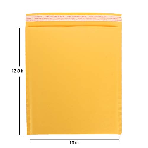 ZOEYES 30pcs Kraft Bubble Mailers 10x13 Inch Large Padded Envelopes Self Seal Kraft Cushion Envelopes for Mailing, Packing, Packaging and Shipping