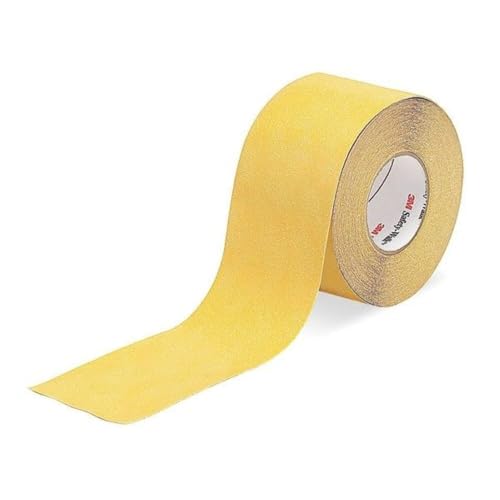 3M Safety-Walk Slip-Resistant General Purpose Tapes & Treads 630-B, Safety Yellow, 4 in x 60 ft, Roll, 1/Case