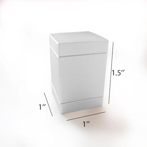Pre Press Mold Made of Food Grade Anodized 6061 Aluminum (Silver, 1x1 inch) - size: 1x1 inch