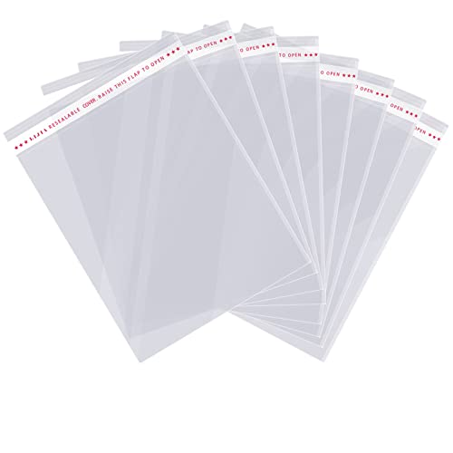 UltraOutlet 100 Packs Large Cellophane Bags 18" x 24" Clear Cellophane Gift Basket Wraps 2.3 Mil Thick Clear Cello Bags for Fruit Basket, Gift Wrap, Treats, Arts and Crafts, 100ct Ribbon Bows - color: Clear/pink, size: 1 Count (Pack of 100)