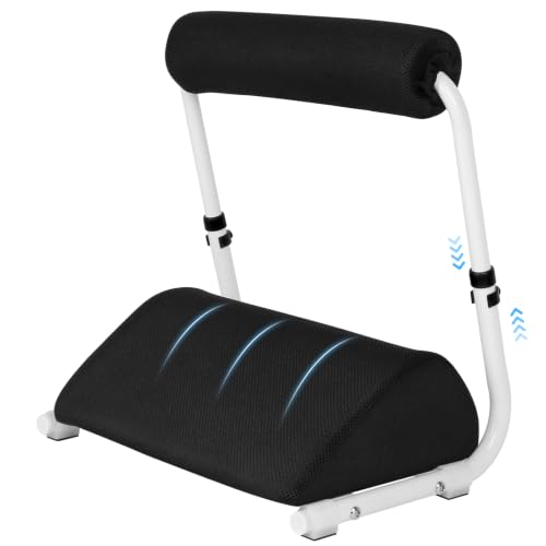 Adjustable Foot Rest Under Desk Footrest Wide Leg Rest 3 Height Positions with Detachable Foam Cushion for Desk Office Gaming Chairs - size: Cylindrical sector
