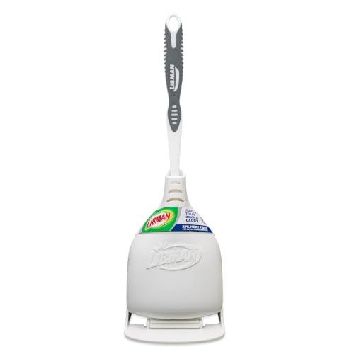 Libman Designer Bowl Brush and Caddy, Hygenic with Drying Slits, 2 Pack
