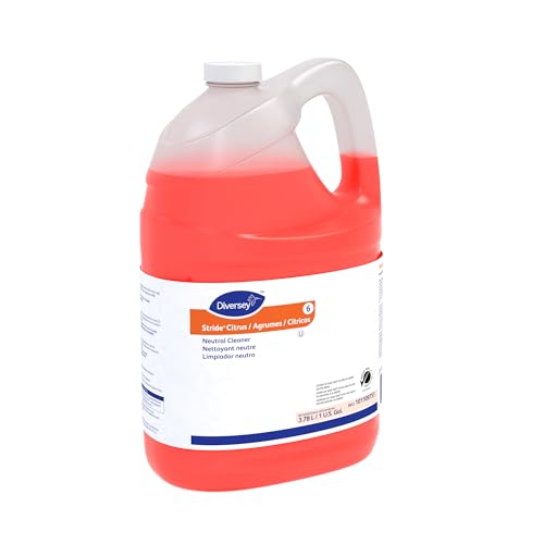 Diversey Stride Citrus Neutral Cleaner, Multi-Surface Concentrate, 1 Gallon - size: 128 Fl Oz (Pack of 1)