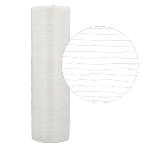 PSBM 40 Rolls 20 Inch x 10000 Feet Machine Pallet Netting Vented Stretch Film/Wrap, Industrial Strength Clear Shrink Plastic Wrap for Moving, Packing, Shipping of Frozen Food and Plants - size: 20 Inch x 10000 Feet, style: 48 Rolls