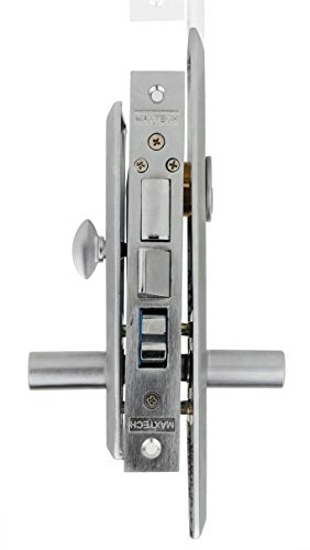 Apartment/Office Heavy Duty Mortise Entrance Lever Lockset Satin Chrome Finish Right Hand (Left Hand)