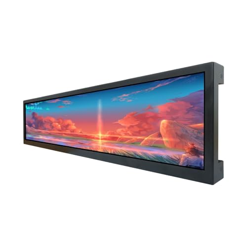 VSDISPLAY 24'' 1920x360 Stretched Bar Monitor Digital Signage Display - color: 24'' LCD
