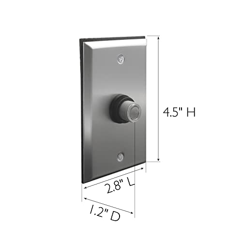 Design House 588103 Fixed Position Mount 120-Volt Outdoor Wall Plate Photocontrol, Commercial/Residential Use, Dusk to Dawn Sensor - size: Wall Plate