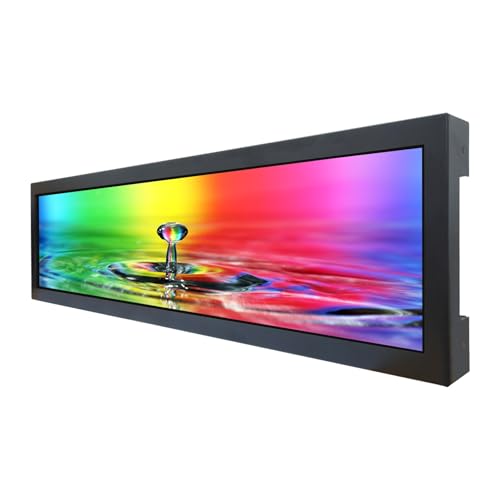 VSDISPLAY 28'' Advertising Display 1920x360 IPS Stretched Bar LCD Monitor - color: 28'' LCD
