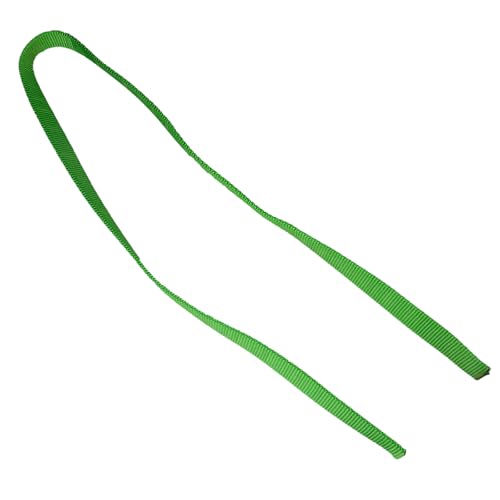 SEPEAK 1 inch Nylon Tubular Webbing UIAA Certified, 1pc, Green, 1 Yard - color: Green, size: 1 inch x 1 yard