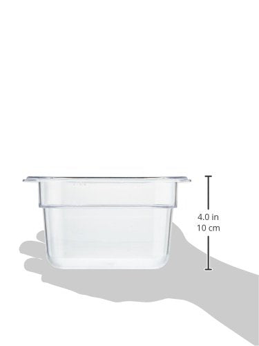 Winco 1/9 Size Pan, 4-Inch - size: Ninth Size, style: 4" Deep