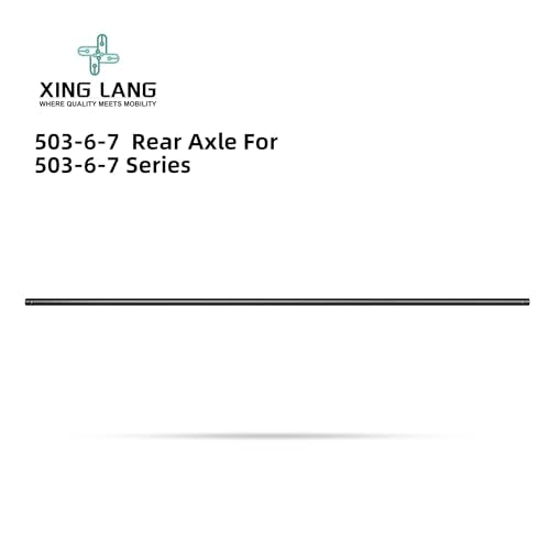 XINGALANG Rear Axle for 503-6-7 Series Folding Shopping Cart