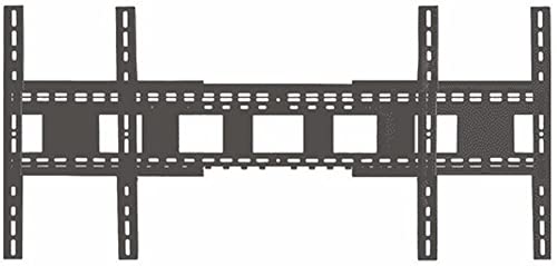 UM-2 Universal Adjustable Wall Mount, Adjust to Support Two Displyas from 32" - 80", 280 lbs Load Capacity, Mounting Hardware Included, 100% Solid Steel Constrution