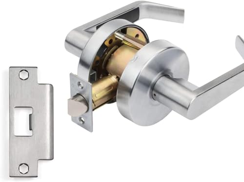 Dynasty Commercial Passage Lever, ADA, Satin Chrome - color: Satin Chrome, style: Passage