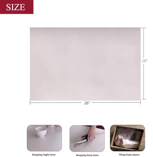 Newsprint Packing Paper Sheets for Moving, Shipping, Box Filler, Wrapping and Protecting Fragile Items 2.6 Lbs (100 Sheets, 26” x 15”) - size: 100 Sheets (15"W x 26"L)