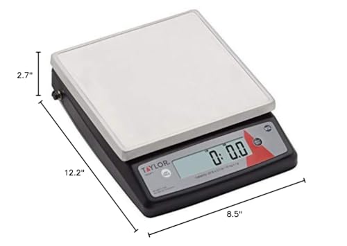 Taylor Digital Kitchen Scale 22 lb Max Capacity
