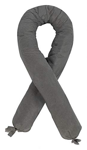 Absorbent Sock, Gray, 4 gal, PK4
