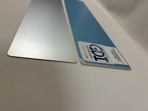 Protection Plates/Push Plates (Aluminum, 4 x 20) - color: Aluminum, size: 4 x 20