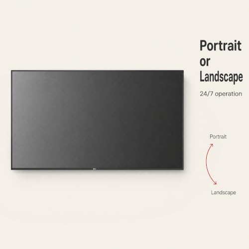 LG 55FHD Video Wall, 0.44mm Even Videowall, HDMI(2), DP(1), DVI-D(1), Audio in, RS232C in/Out, RJ45(LAN) in/Out, IR in, USB2.0(1), WebOs 4.1