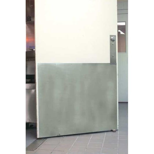 Door Protection Plate, 34Hx46W, SS