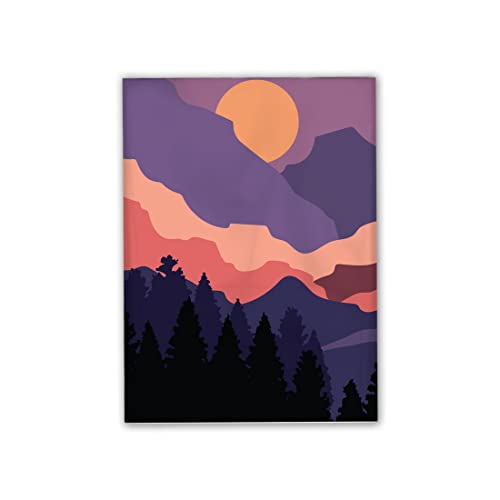 10x13 (100) Mountain Sunset Summer Designer Poly Mailers Waterproof Self Sealing Tear Resistant Polymailers Shipping Envelopes Premium Printed Bags For Small Businesses - color: Multicolor, size: 10x13 inches