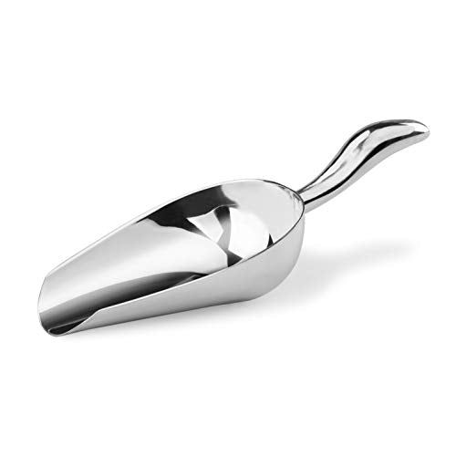 New Star Foodservice Stainless Steel Scoop, 12-Ounce - size: 12-Ounce Stainless Steel