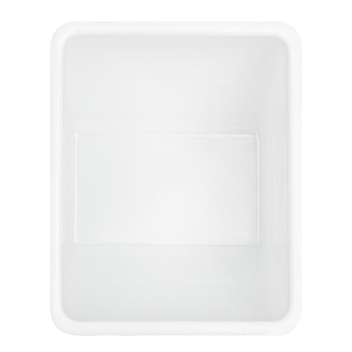 Restaurantware-CADDY INSERTS ONLY: Bar Lux 1.6 Pint Inserts For Condiment Dispensers, 4 Replacement Inserts For Garnish Caddies - Condiment Caddy Sold Separately, Sturdy, White Plastic Tray Inserts - size: 1.5 Pint