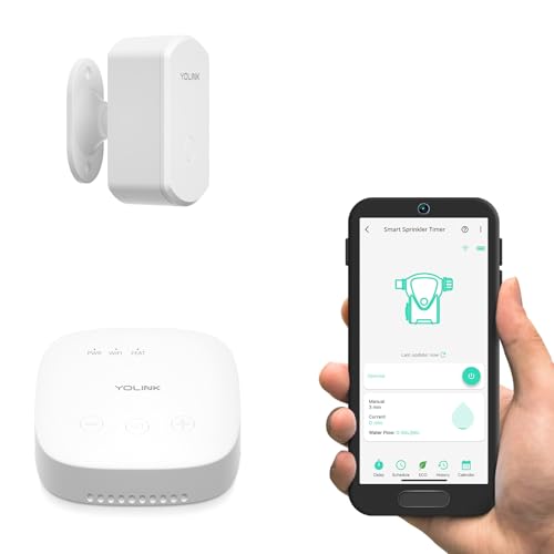 YoLink Indoor Motion Sensor RT, Radar Technology, Long Range, 2-Year Battery Life, Adjustable Sensitivity, Real-Time Alerts, Alarm Suppression, Alert Hold, No-Motion Detection, SpeakerHub Included - style: Indoor Radar, 1-Pack