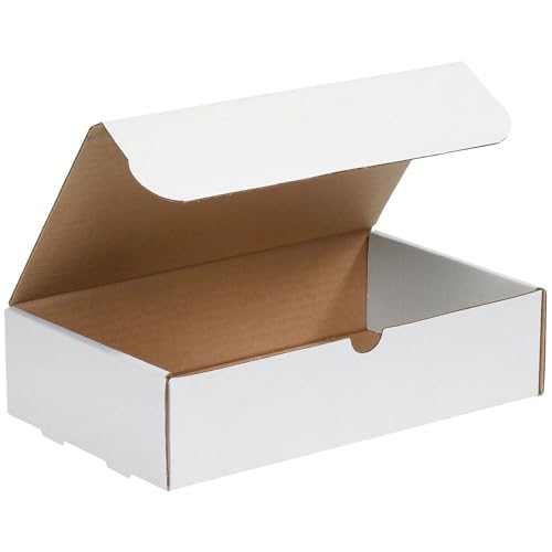 AVIDITI Small Shipping Boxes 12.5"L x 5"W x 3"H, 50-Pack | Foldable Corrugated Cardboard Crush-Proof Box for Shipping, Packing, Moving and Storage - size: 12 1/2 x 5 x 3