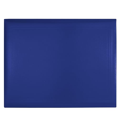 GraduationMall 8.5"x11" Smooth Padded Diploma Cover Certificate Holder Royal,12-Packs - color: Royal, size: 12 Packs