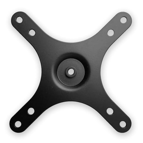 Kado Mounting Adapter Bracket Plate 17mm Ball Head to 100x100mm 75x75mm - style: Black