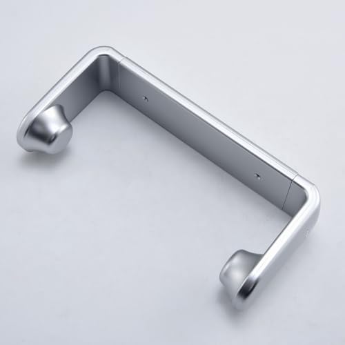ONE Hand Tear Paper Towel Holder Under Cabinet/Wall for 9.4-11inch, Silver - color: Silvery