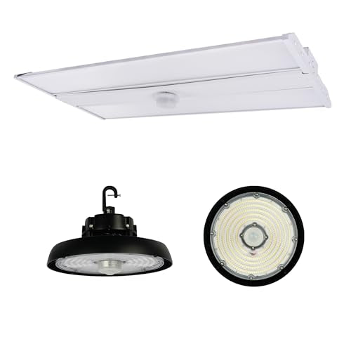 LED Fixture Plug in Microwave Sensor, Plug and Play Microwave Motion Sensor for LED Linear High Bay UFO Canopy Light, DC 12V 3.5MM Audio Jack, BI-Level, Model# ANT-5-4T, 3-Pack - style: Microwave Sensor ANT-5-4T /3-Pack