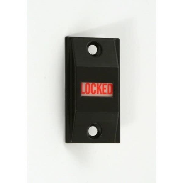 Adams Rite 408900121 1.75 in. Exit Indicator for Door, Dark Bronze Anodized