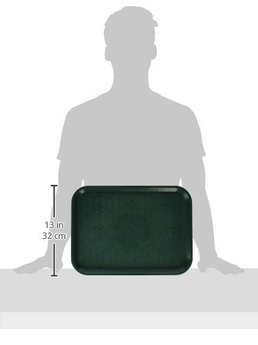 Winco Fast Food Tray, 12 by 16-Inch, Green - color: Green, size: 12" x 16"