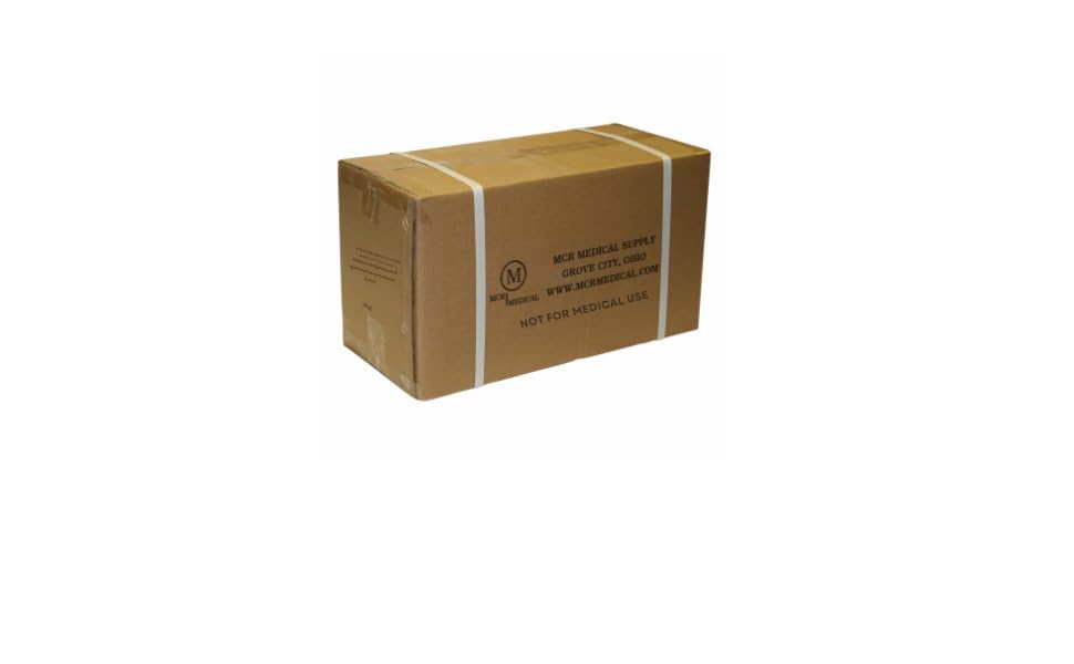 Emergency Silver Mylar Blankets, 200-Pack | MCR Medical