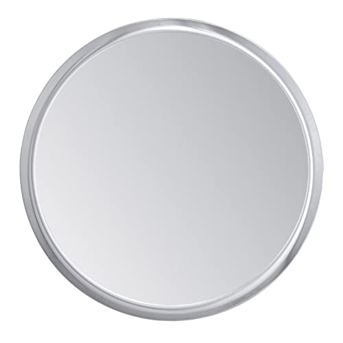 Restaurantware Met Lux 14 Inch Commercial Pizza Pan 1 Coupe Style Pizza Cooking Tray - Heavy-Duty 18-Gauge Aluminum Round Baking Tray Oven-Baking For Pizzas & More - size: 14"