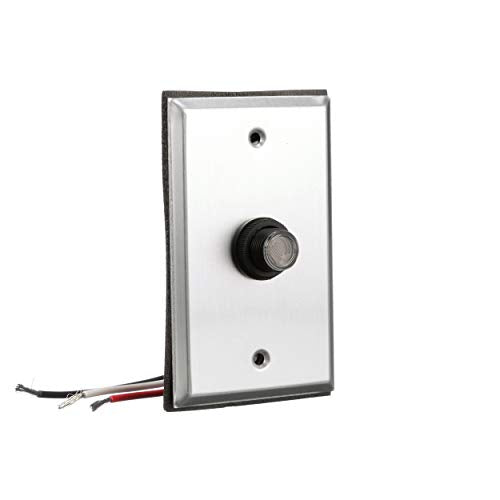 Southwire Woods Outdoor Hardwired Post Eye Light Control & Wall Plate - Dusk to Dawn Automatic Lighting - Durable Weatherproof Design - LED Compatible Sensor Switch - Metallic Silver Finish