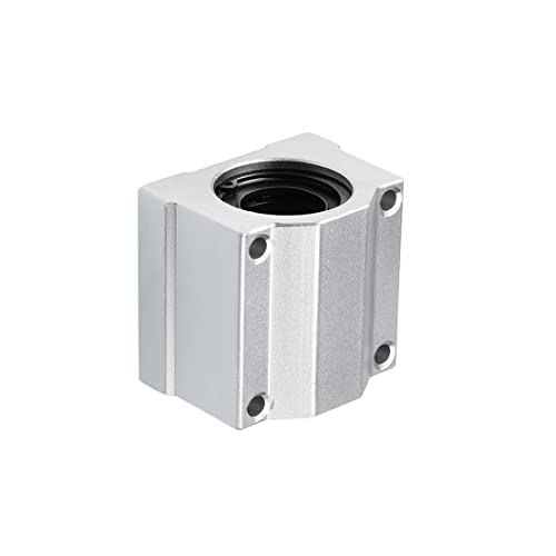 uxcell SCS20UU Linear Ball Bearing Slide Block Units, 20mm Bore Dia (Pack of 2) - size: 20mm