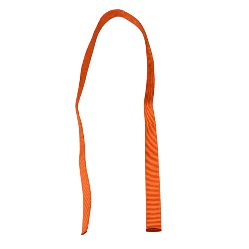 SEPEAK 1 inch Nylon Tubular Webbing UIAA Certified 1pc,Orange,1 Yard - color: Orange, size: 1 inch x 1 yard