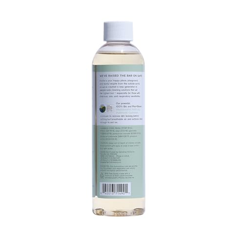 Unscented All Purpose Cleaner Concentrate - Plant-Based, Non-Toxic, Multi-Surface, Fragrance Free Cleaning Products - Pet Safe Cleaner - 8oz Makes 4 Bottles - style: Concentrate