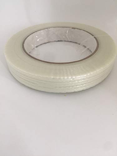 FIL-795 Filament Reinforced Strapping Tapes (3/4" X 60YD (55M) Pack of 3 Rolls) - size: 3/4" X 60YD (55M) PACK OF 3 ROLLS