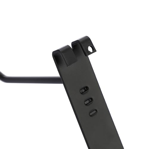 Sumnacon Grid Wall Hooks-35 Pcs Notch Display Hooks for Grid Wall Panel,8 Inch Sturdy Metal Display Hangers for Home Shop Retail Store Workspace Craft Show,Black - size: 8 Inch