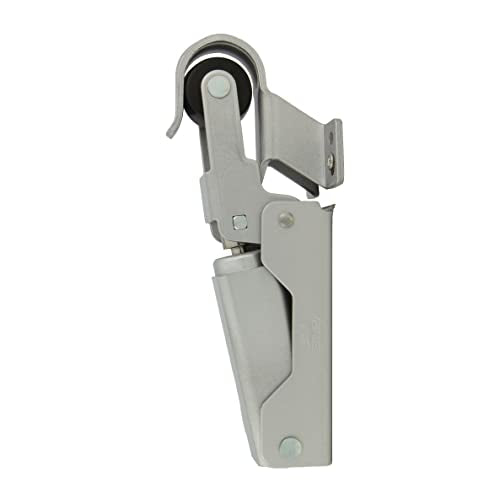 Amig - Door Retainer | Hydraulic Door Closer | Made of Aluminium | Dimensions: 108 x 32 mm | Ideal as a Brake, Stop or Door Buffer | Colour: Grey | Maximum Weight 40 kg - color: Silver