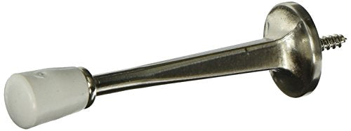 Deltana ZBDS30U15 Zinc Die-Cast 3-Inch Baseboard Door Bumper - color: Brushed Nickel