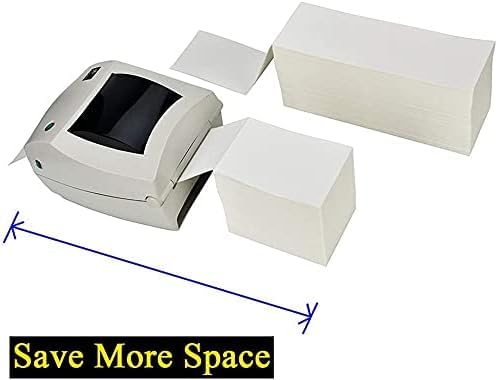 Immuson 4 x 6 Direct Thermal Shipping Labels with Perforations, Label Paper for Thermal Label Printer, Shipping Labels Compatible with Nelko MUNBYN JADENS Phomemo POLONO Rollo Printer,100 Labels
